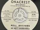 Funk / Soul 45 - Joe Swift's Internationals - Bell Bottoms - Onacrest - PROMO
