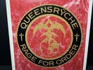 Queensrÿche Rage For Order Vinyl LP 1986 EMI America Black Ring