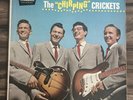 BUDDY HOLLY - THE CHIRPING CRICKETS LP.  YELLOW-LABEL PROMO.