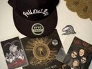 Fall Out Boy Rare Promo Album 7” With Merch Hat Cap Pins Patch Pass