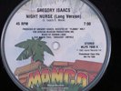 GREGORY ISAACS Night Nurse (Long Version) MANGO MLPS-7800 12