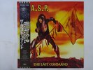 W.A.S.P. The Last Command Capitol ECS-91134 Japan  VINYL LP OBI