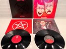 Motley Crue Shout At The Devil & Theatre of Pain Vinyl LP ORIGINAL w/inserts
