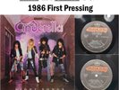 Cinderella Night Songs LP Mercury 1986 EX Vinyl OG Press Hair Glam Metal #34j