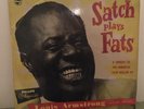 LOUIS ARMSTRONG AND HIS ALL-STARS SATCH PLAYS FATS '56 PHILIPS HOLLAND LP WALLER