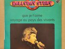 D - Johnny Hallyday STORY N° 17  Que Je T'aime SP 45T 1974 Code N Dos BLANC