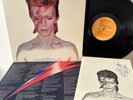 David Bowie Aladdin Sane Vinyl LP 1973 1st UK with Fan Club insert , lyric inner
