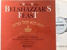 SAX 2319 Belshazzar's Feast William Walton Columbia ED1 B/S EX