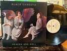 BLACK SABBATH - HEAVEN AND HELL 1980 USA PRESSING VG+++ VINYL LP LOWEST $$