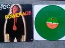 AC/DC - Powerarge RARE UK Green Vinyl LP EX+/VG+ Cold Hearted Man