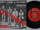 GIPSIES Loosers JACKS BEAT RECORDS danish beat 45 garage Ain't That A Shame HEAR