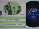 ZOMBIES She's Not There  Denmark 45 GARAGE psych mod danish LISTEN