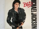 Michael Jackson Bad LP Original 1ST PRESS Epic Stereo OE 40600 w Fan Club INSERT