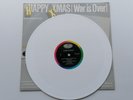 JOHN LENNON YOKO ONO 1985  HAPPY XMAS  12 INCH WHITE VINYL PROMO