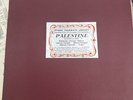 Ethnic Folkways Library Music Of The Middle East -  Palestine LP 33 1/3 RPM