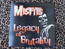 Misfits Legacy Of Brutality Red Translucent Vinyl PL9-06 1986 Only 500 RARE