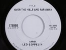 Rock 45 LED ZEPPELIN Over The Hills And Far Away ATLANTIC VG++/VG+ test press j