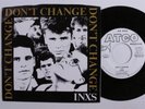 Rock 45 INXS Don't Change ATCO VG++ promo picture sleeve j