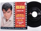 Rock & Roll 45 ELVIS PRESLEY Tickle Me RCA VICTOR VG+ 5-song ep pic sleeve j