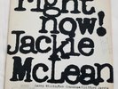 1966 Jackie McLean Right Now LP NY Blue Note Van Gelder BST-84215 +Inner Sleeve