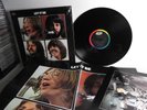 The Beatles-Let It Be- SW-11922-rainbow rim labels, shrink wrap,  poster