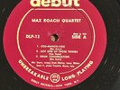 Vinyl Only  VG+ Max Roach Quartet DG 1st Debut 10” lp DLP 13