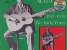BLIND WILLIE McTELL - The Early Years: 1927-1933 (180g LIMITED YELLOW VINYL LP)