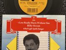 Billy Ocean - Red Light Spells Danger / Love Really Hurts Without 7'' NM VIDEO