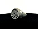 Vintage Original King Crimson Discipline Knot Pewter Ring Official 1981 Merch
