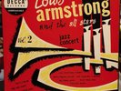 SIGNED 4x45 LOUIS ARMSTRONG Jazz Concert Vol. 2 Signed by Louis + 7 Bandmates