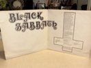 Black Sabbath UK GATEFOLD w/ INVERTED CROSS & POEM COVER ONLY- NO LP NEMS GOOD+