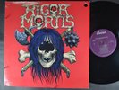 RIGOR MORTIS THRASH SPEED METAL LP  1st press 1988 CAPITOL PROMO INSERT MINT
