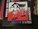 Linton Kwesi Johnson Dread Beat An' Blood Vinyl LP Repress Virgin VX1002 1981