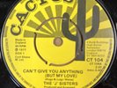 J Sisters-Can't Give You Anything(But My Love)/Part II - OG UK Cactus 7