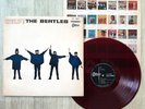 The Beatles Help Red Vinyl 1965 Japan 1st Press Odeon OP-7387