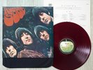 The Beatles Rubber Soul Red Vinyl 1970 Japan Apple AP-8156 w/ Insert