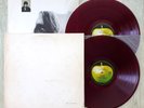 The Beatles White Album 2LP Red Vinyl Japan 1st Press Apple AP-8570 71 w/ Poster