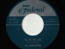 Doo-Wop 45 - Lamplighters - Tell Me You Care - Federal VG+