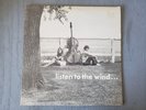 LISTEN TO THE WIND s/t PRIVATE PRESS Folk 1971 VG+ VINYL LP Record USED
