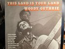 Woody Guthrie - This Land Is Your Land - Vinyl Record Album LP 1967 Folkways VG+