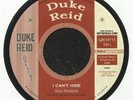 PARKER, Ken/DENNIS ALCAPONE/LIZZY - I Can't Hide - Vinyl (7
