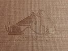 Victor His Masters Voice Antique 14” Record Binder Good Condition 10 Records 78s