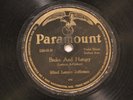 BLUES BLIND LEMON JEFFERSON Broke & Hungry / Bad Luck Blues PARAMOUNT 12443 VV-