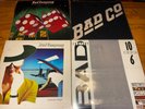 Bad Company (4) LP Lot/Straight Shooter/10 From 6/Desolation Angels/S-T/VG Rock