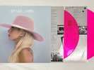 Lady Gaga Joanne 2 LP Vinyl Record Fluorescent Pink Set 2016 Urban Outfitters UO