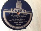 DVORAK-LALO / Jeanne GAUTIER violin  78rpm FRENCH ODEON 166.022 Shinny Record