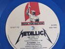 METALLICA CREEPING DEATH BLUE TRANSPARENT VYNL 1986 MUSIC FOR NATIONS 12 KUT 112