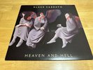 Black Sabbath Heaven And Hell Warner Bros BSK 3372 Vinyl Record NM