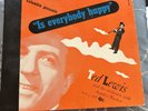 Ted Lewis   Is Everybody Happy   Columbia Record Album C69 - 4 x 10