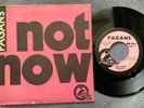 PAGANS - NOT NOW, NO WAY rare USA 1979 / PUNK / KBD / ORIGINAL PRESSING / MINT-
